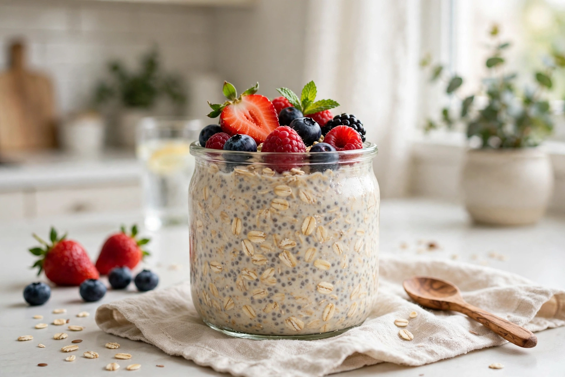 easy breakfast recipes for beginners overnight oats