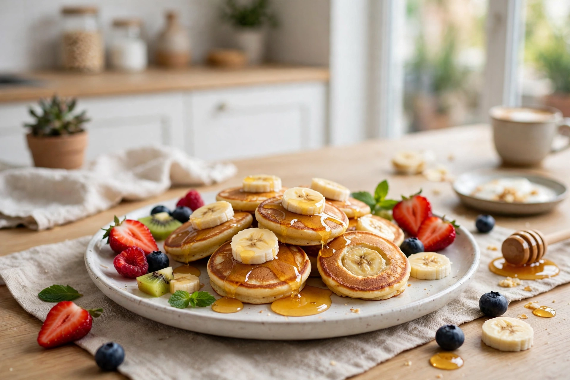 easy breakfast recipes for beginners banana pancakes