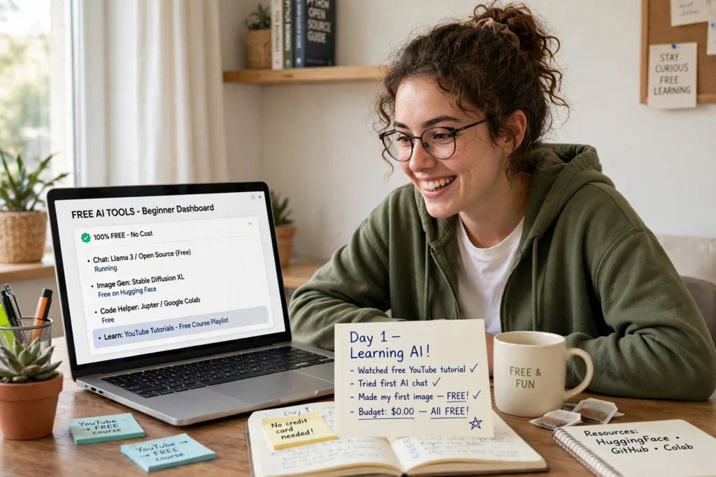 free AI tools for beginners