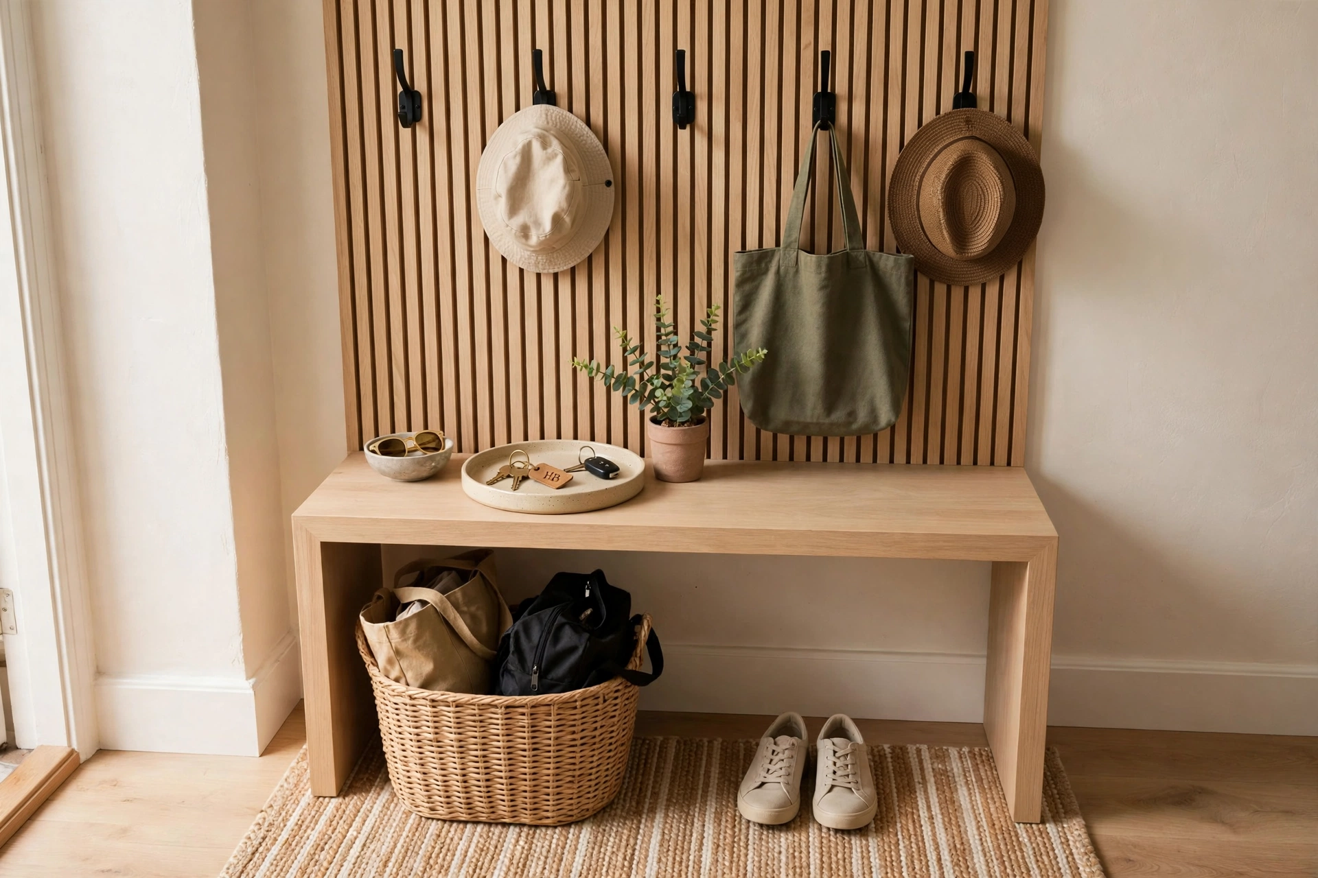 home organization for beginners drop zone