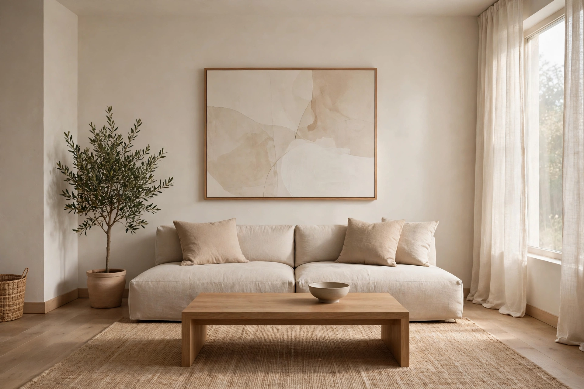 minimalist living room decor