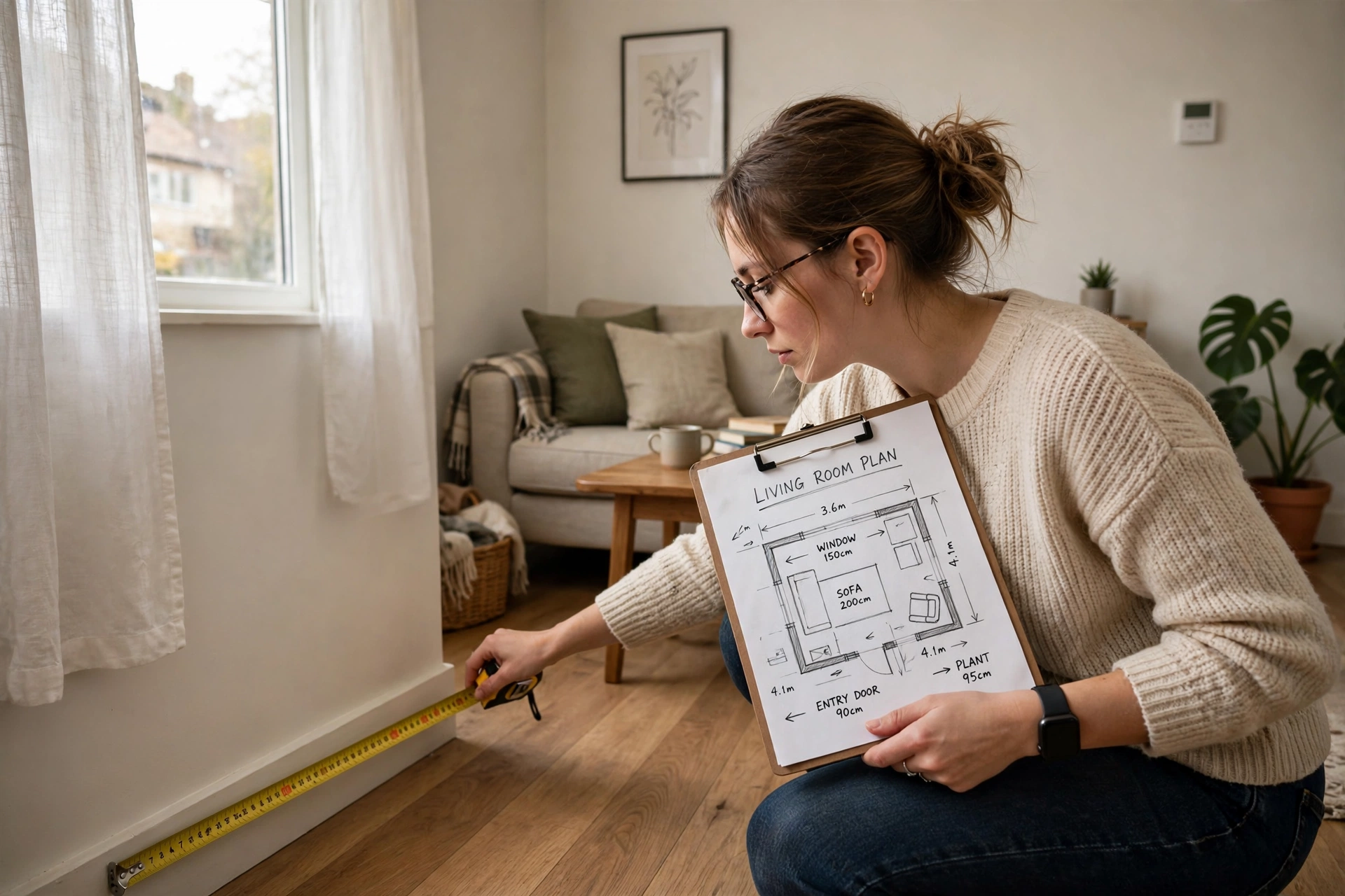small space furniture layout for beginners measuring room floor plan