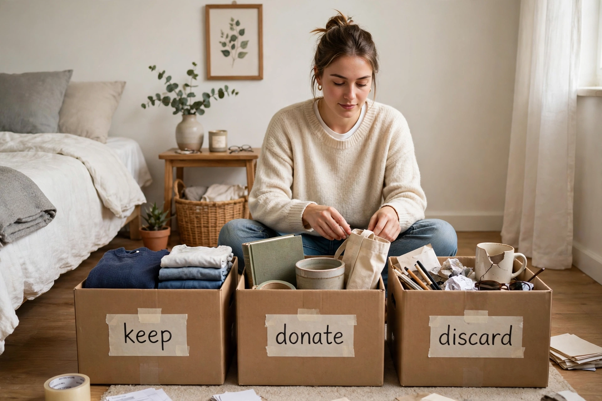 small space organization for beginners