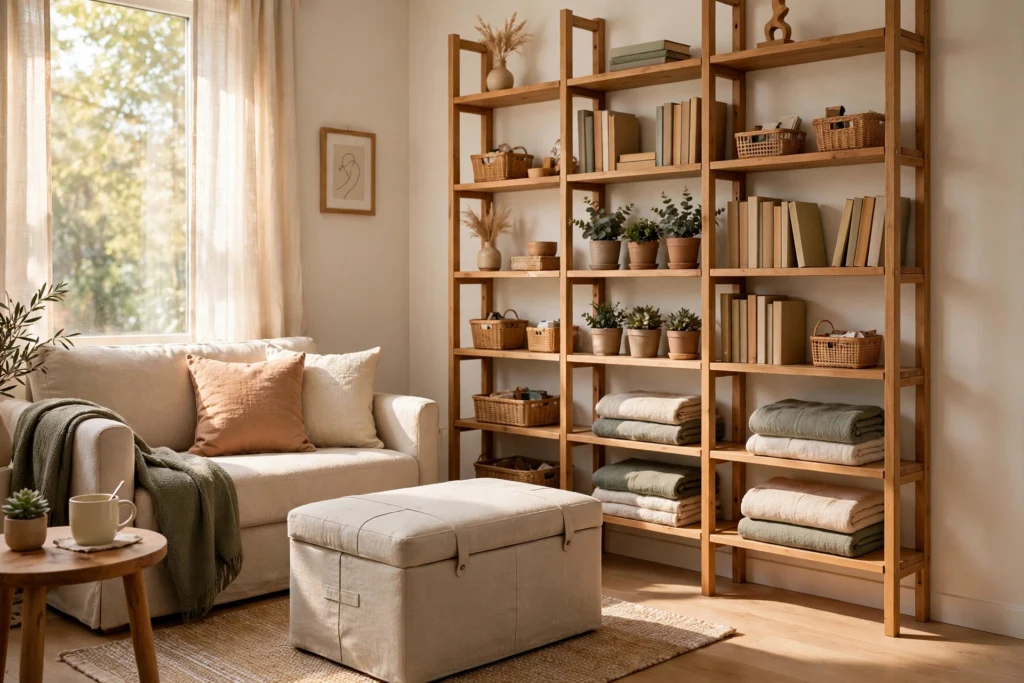 small space organization for beginners