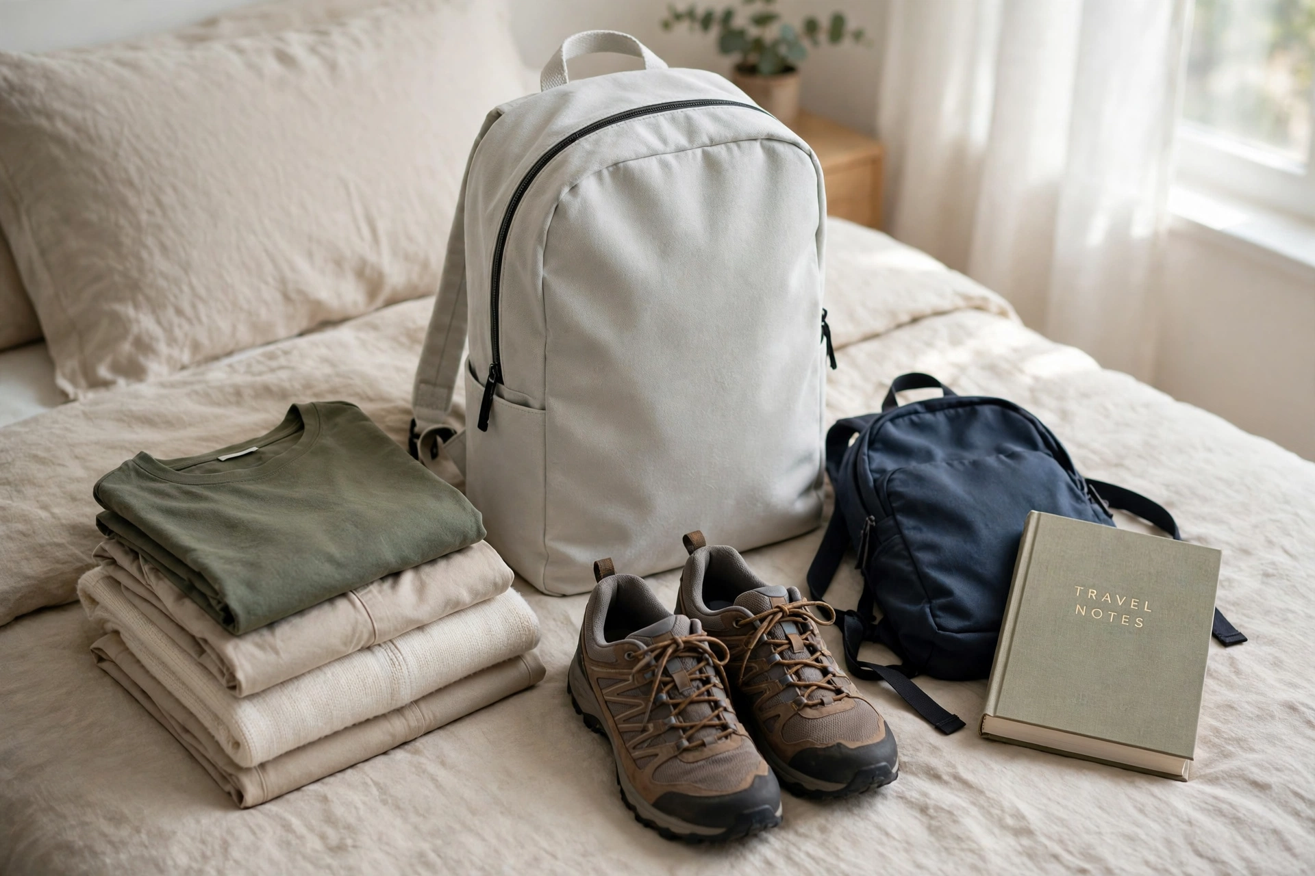 slow travel packing light