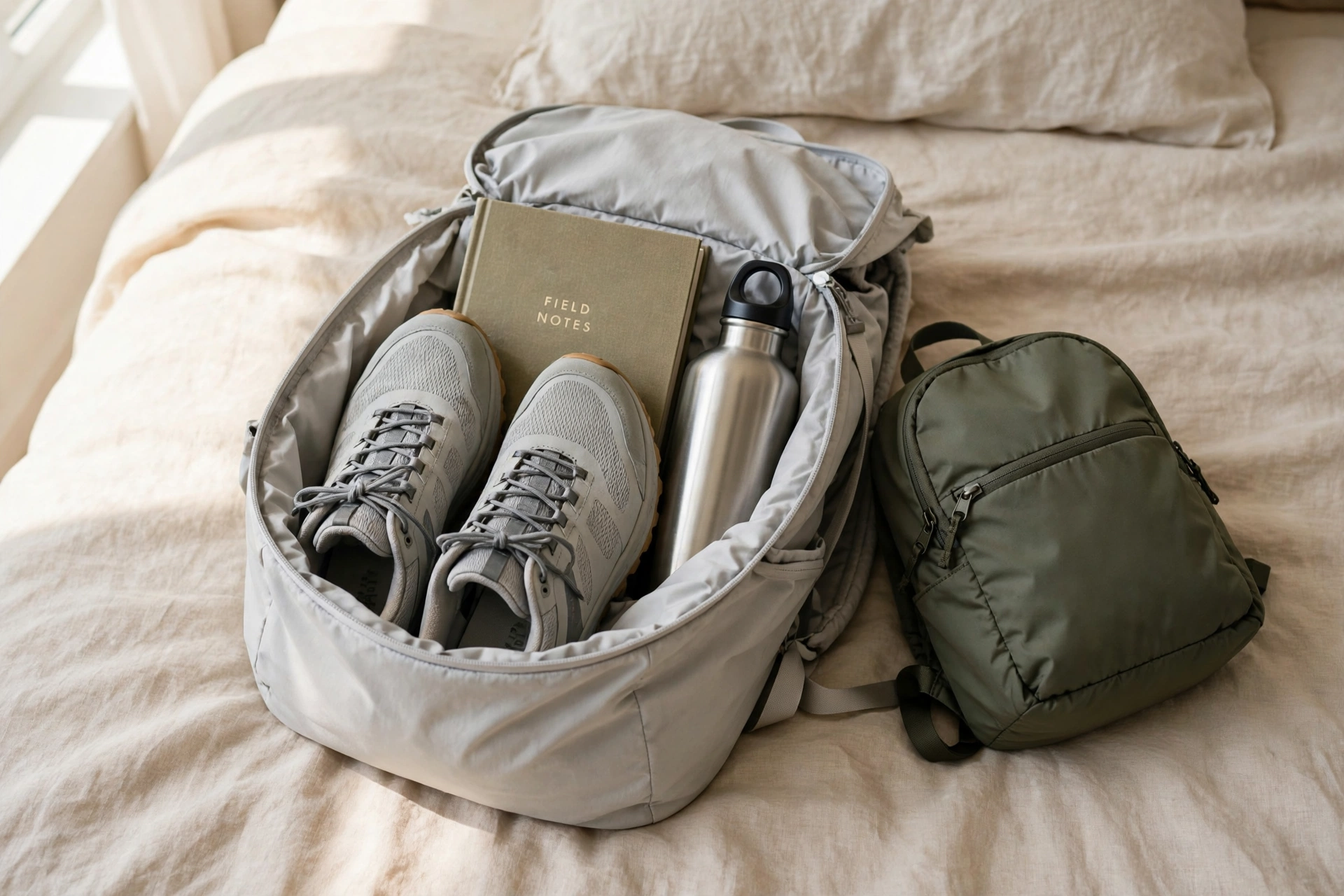 solo travel packing light