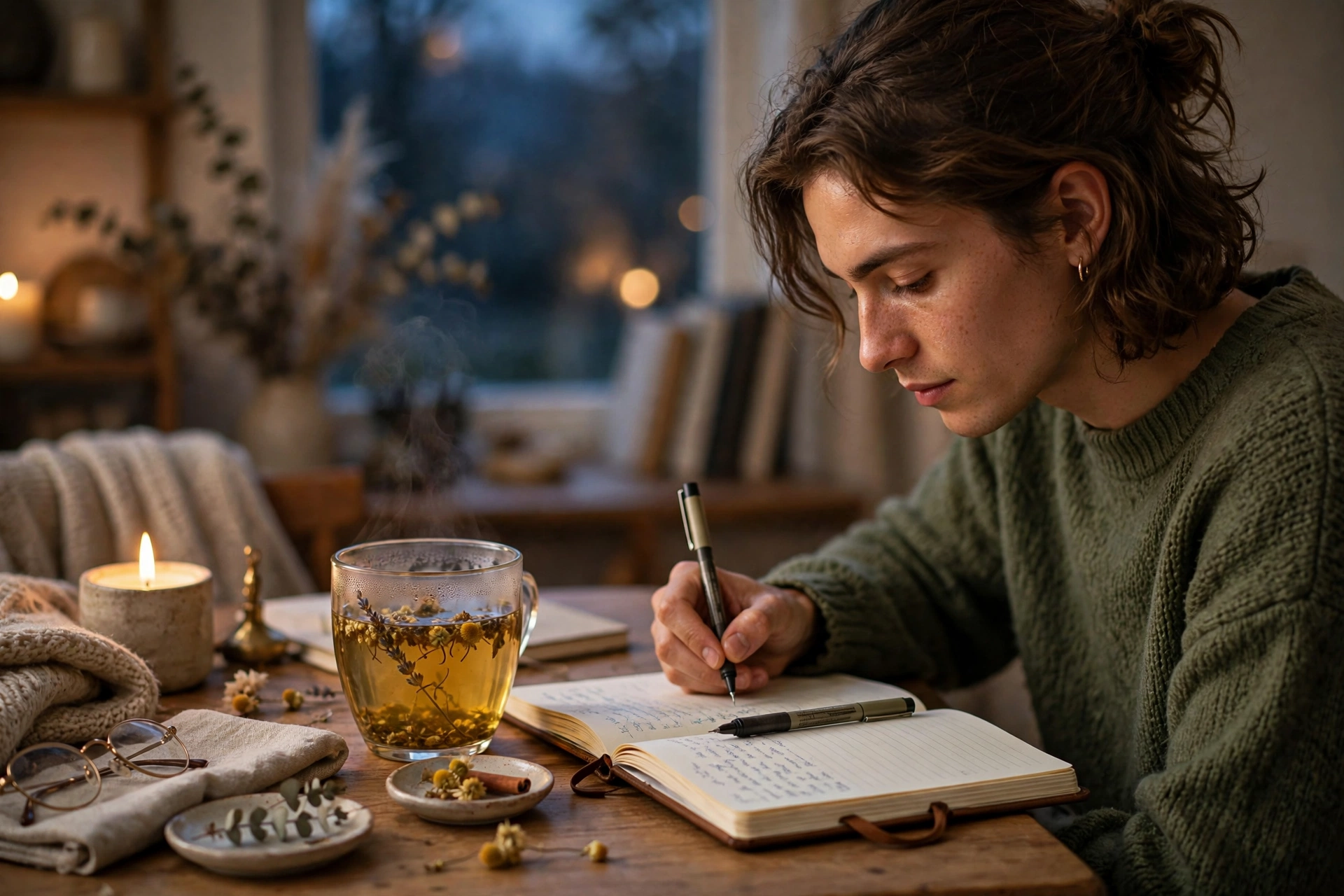 how to manage stress journaling