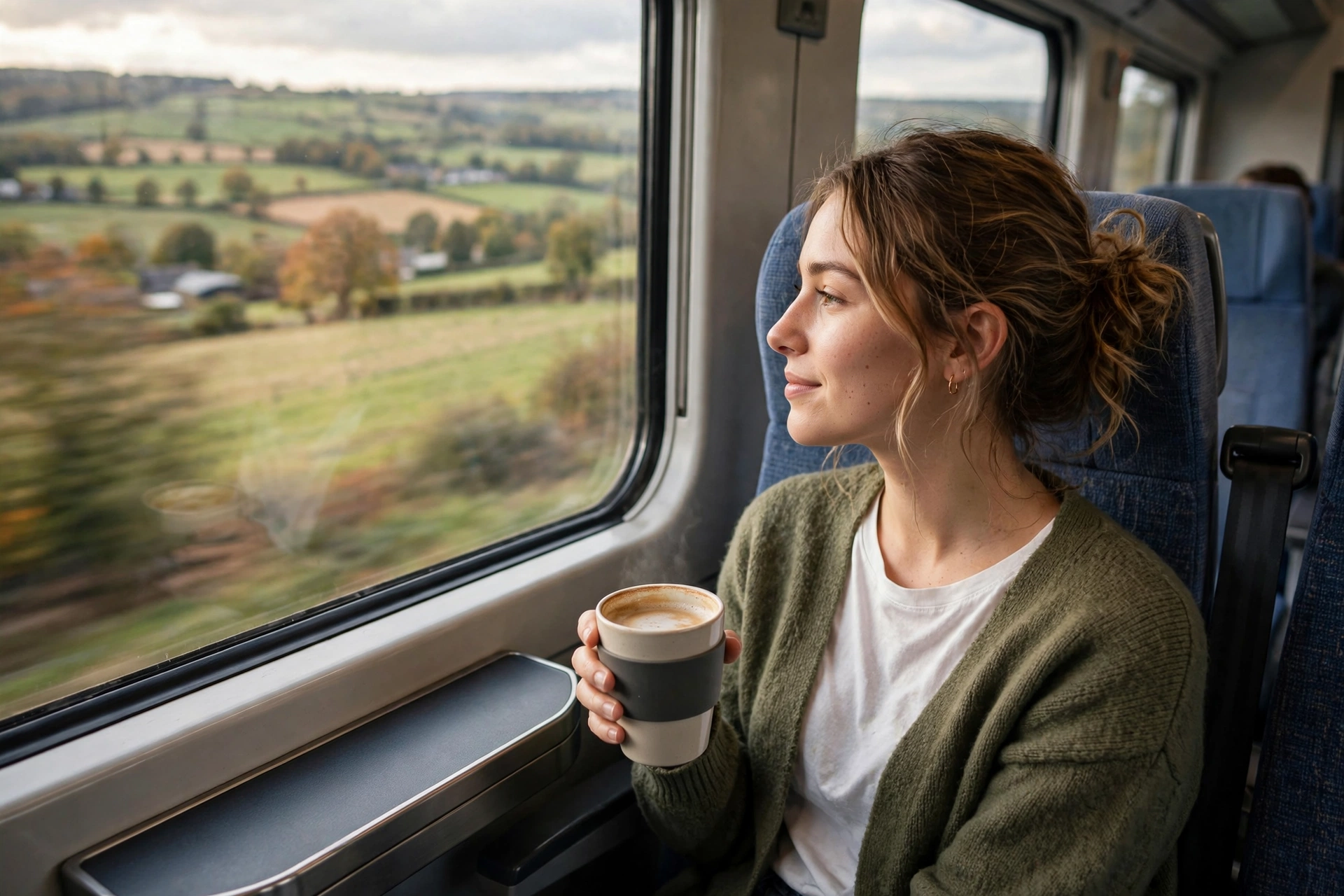 train travel window seat